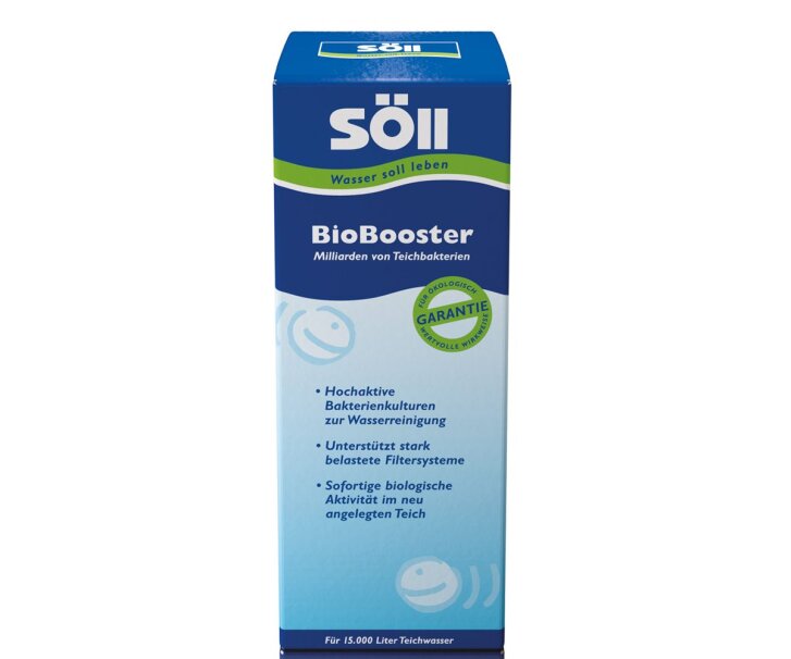 BioBooster 500 ml batteri avviamento filtro laghetto